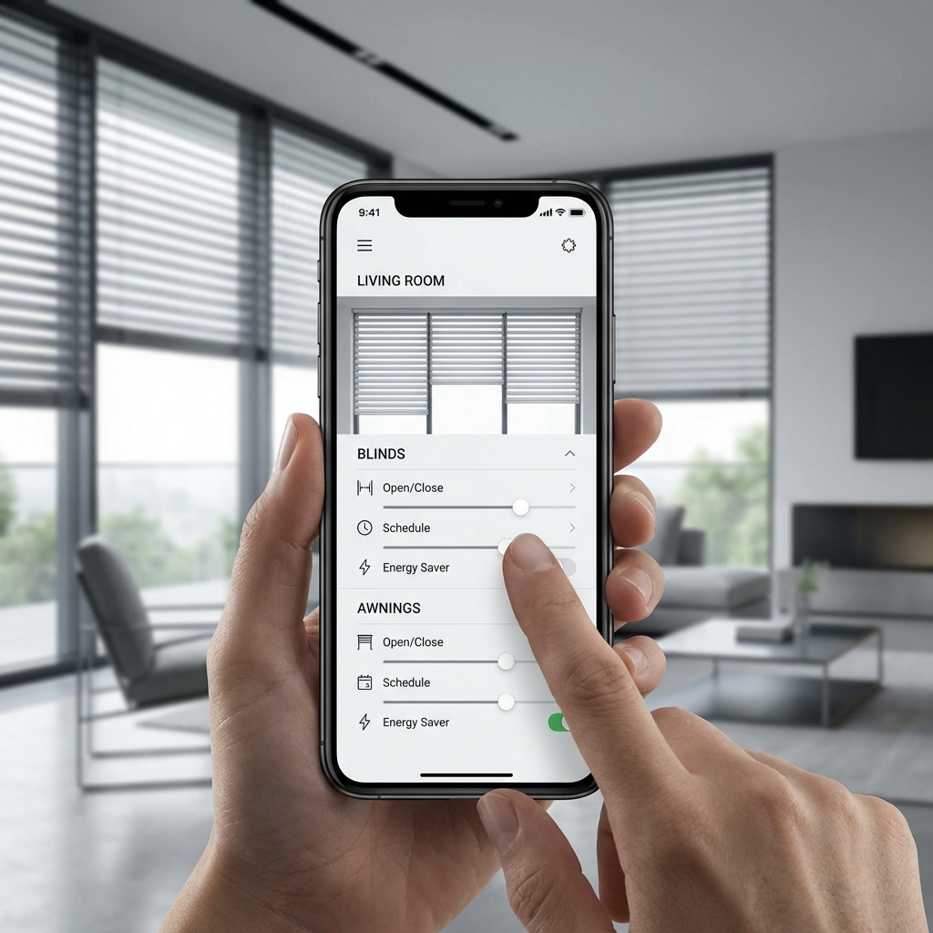 Smart Home Steuerung Sonnenschutz